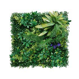 Artificial Grass Wall Panels 12 PCS 20 x 20 inch 3D Greenery for Decor Privacy